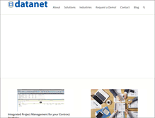 Tablet Screenshot of datanet.com