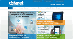 Desktop Screenshot of datanet.com.au